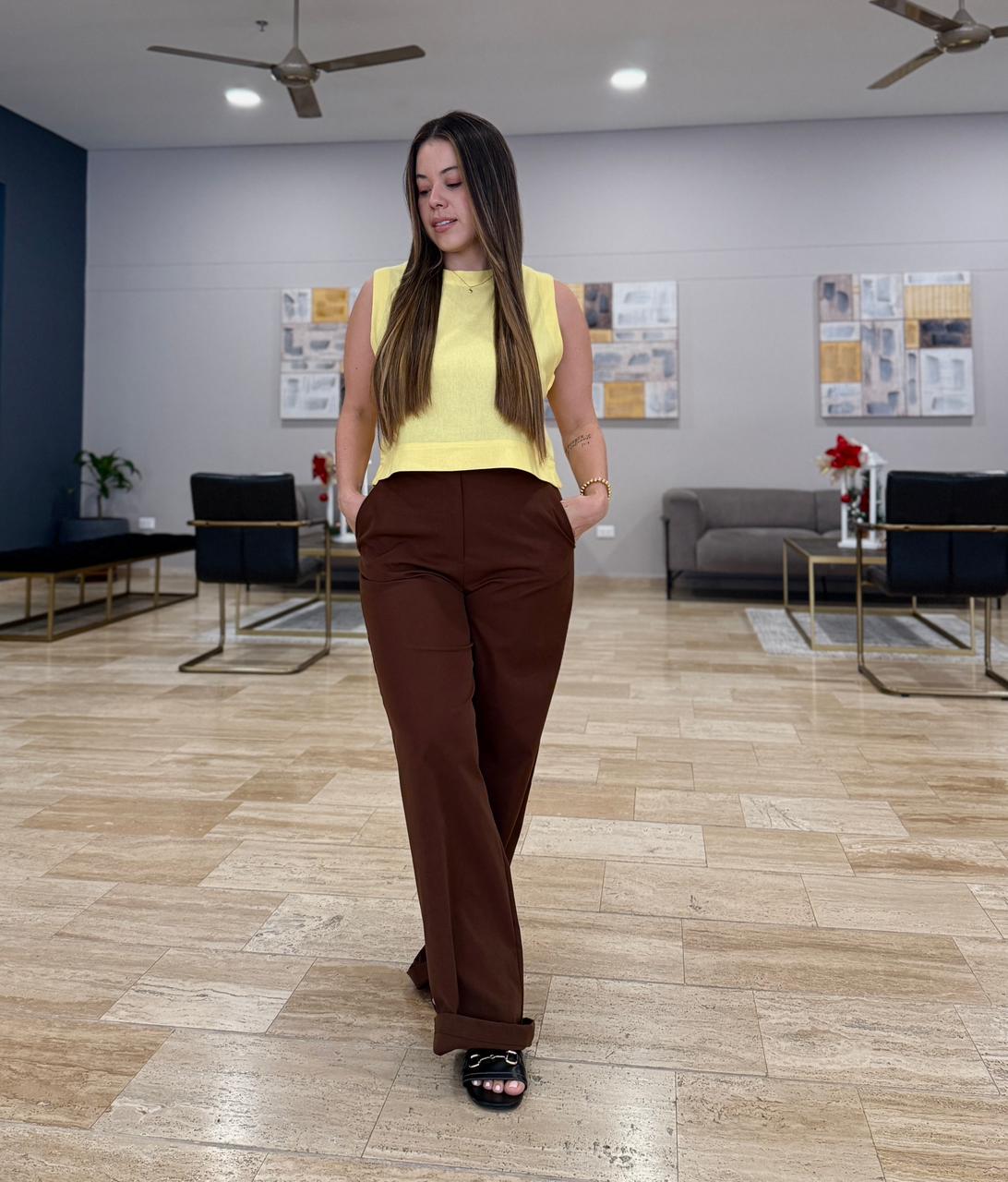 Blusa Malta Amarilla