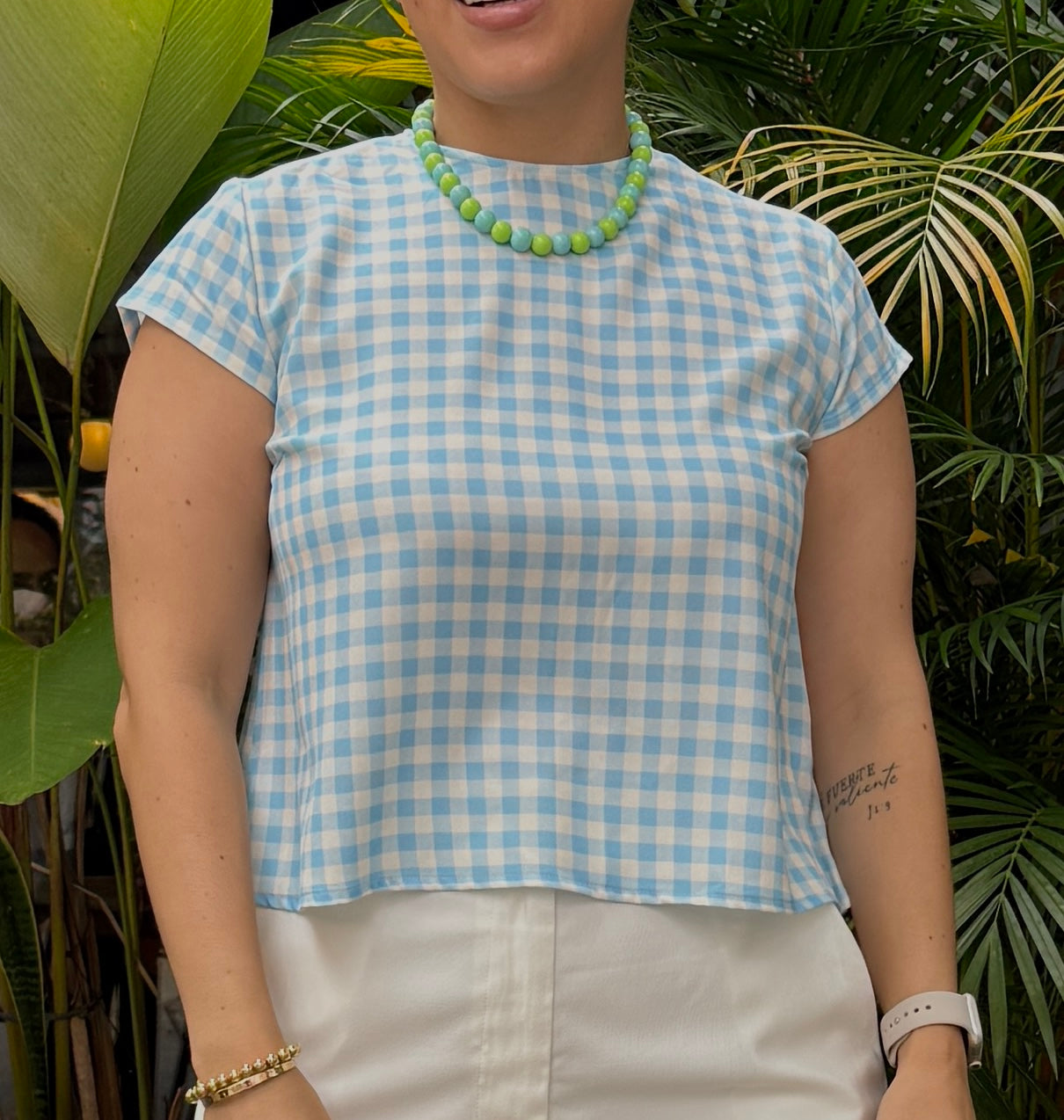 Blusa Bahía Celeste