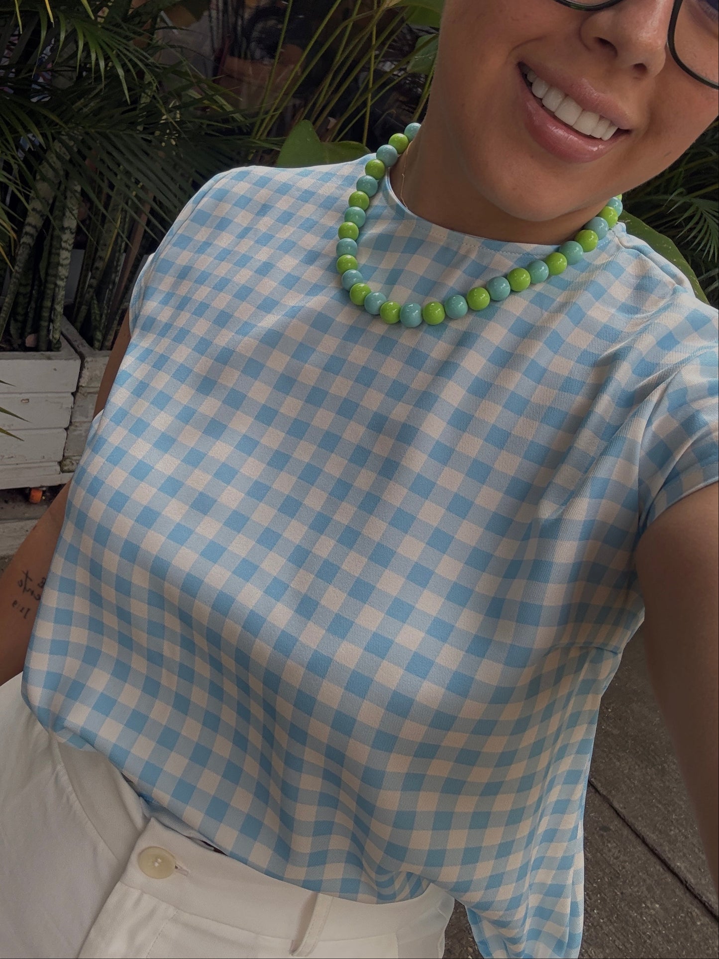Blusa Bahía Celeste