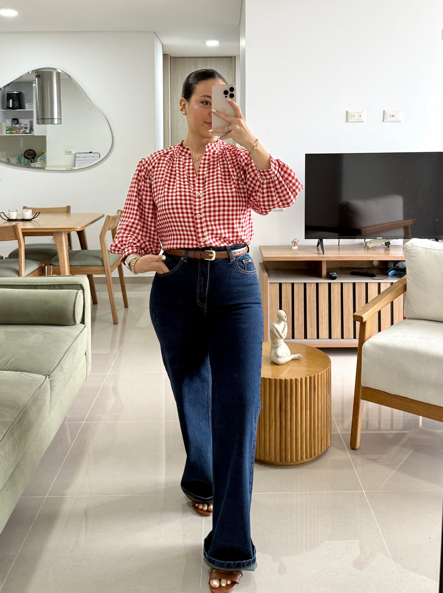 Camisera Camille Rojo