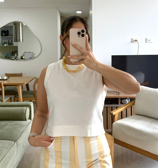 Blusa Malta Marfil