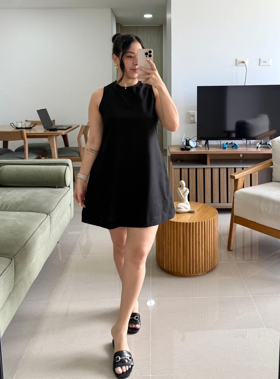 Vestido Denver Negro