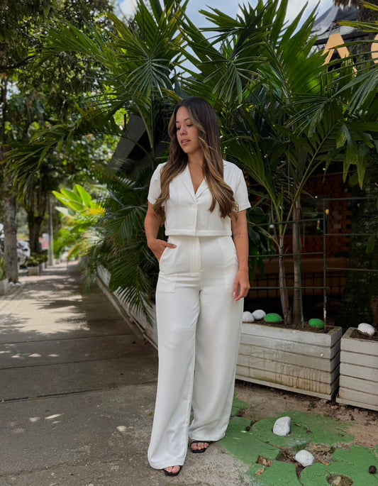 Set Abril Blanco