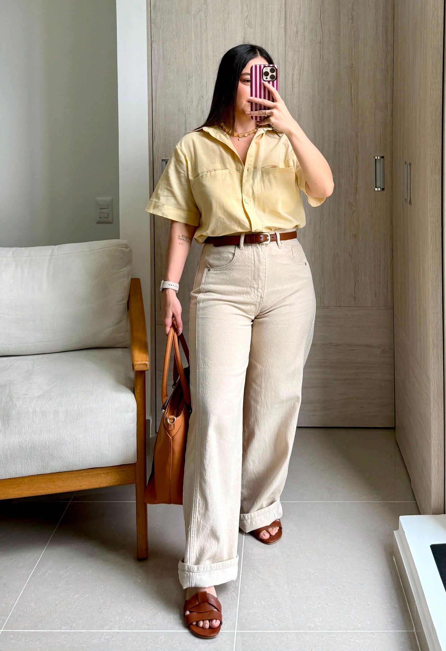 Camisera Olivia Amarilla