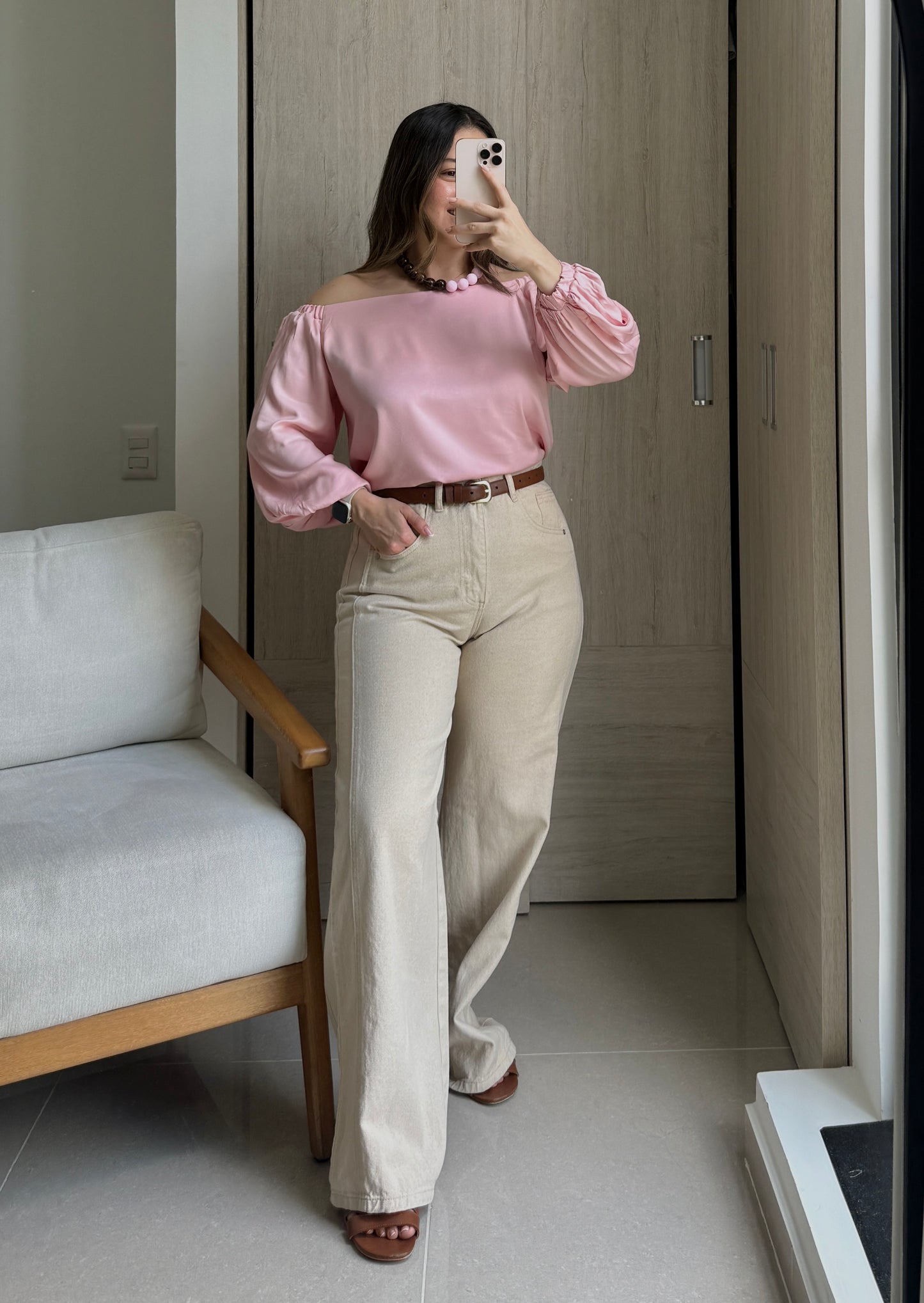 Blusa Ninfa Rosada