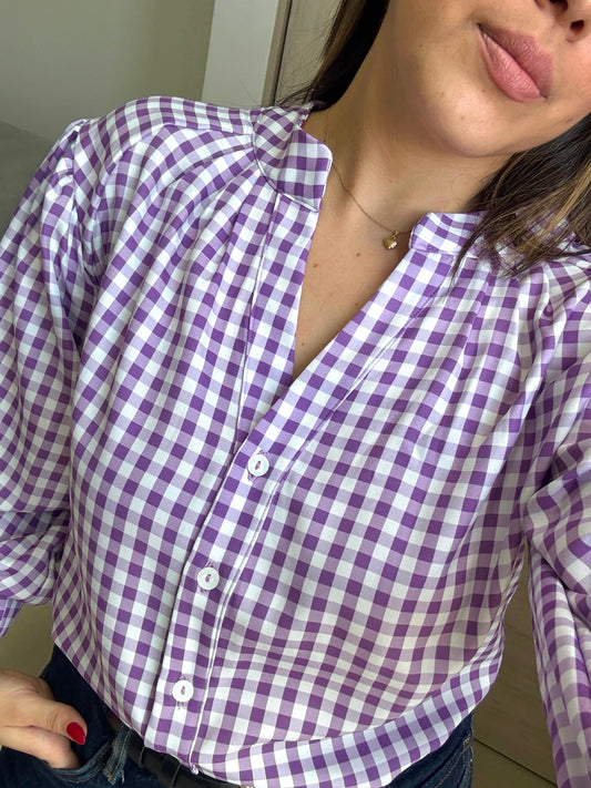 Camisera Camille Lila