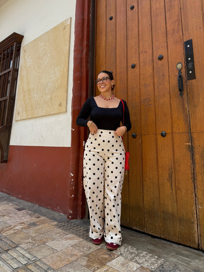 Pantalón Lunares Galleta