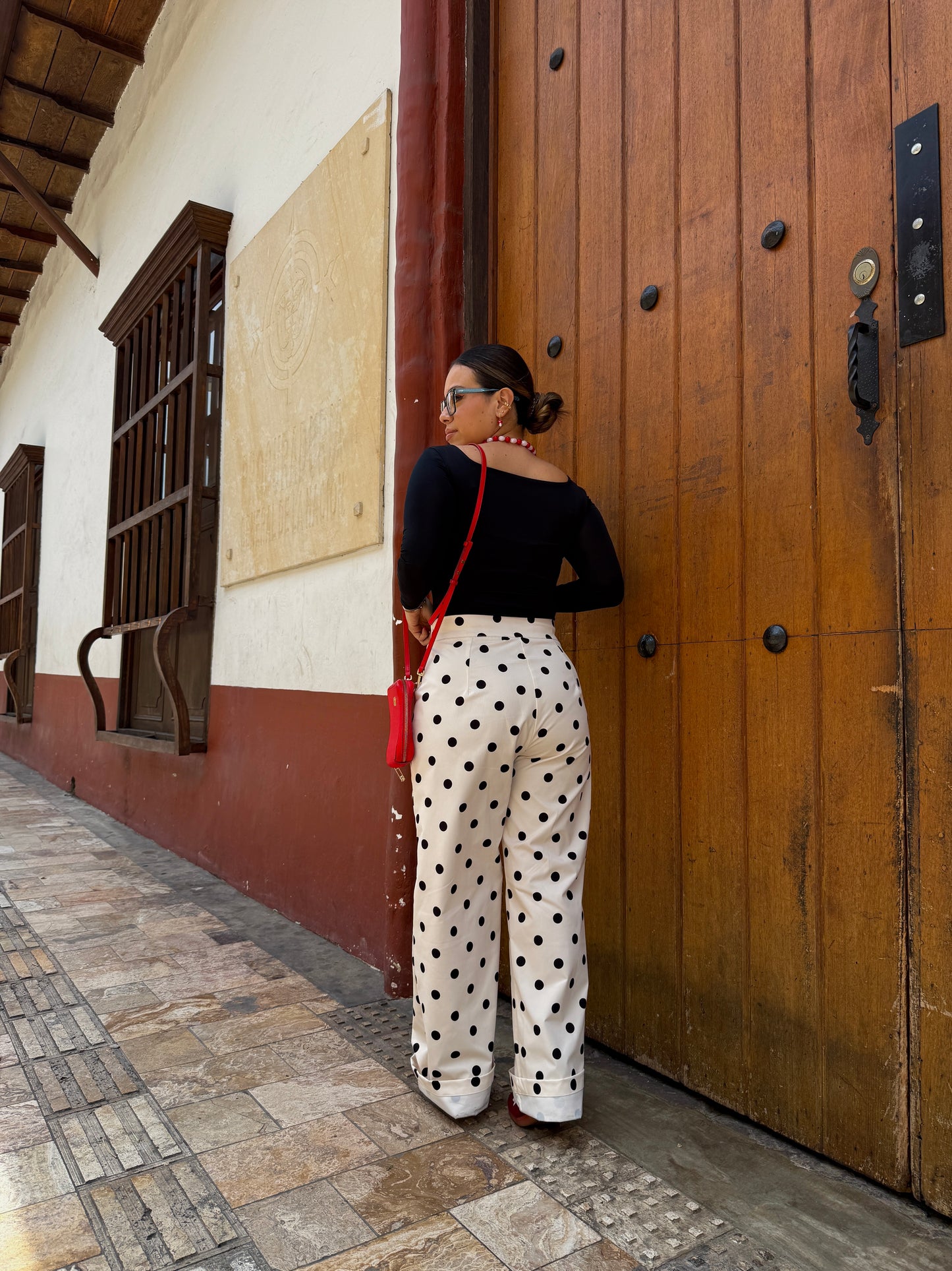 Pantalón Lunares Galleta