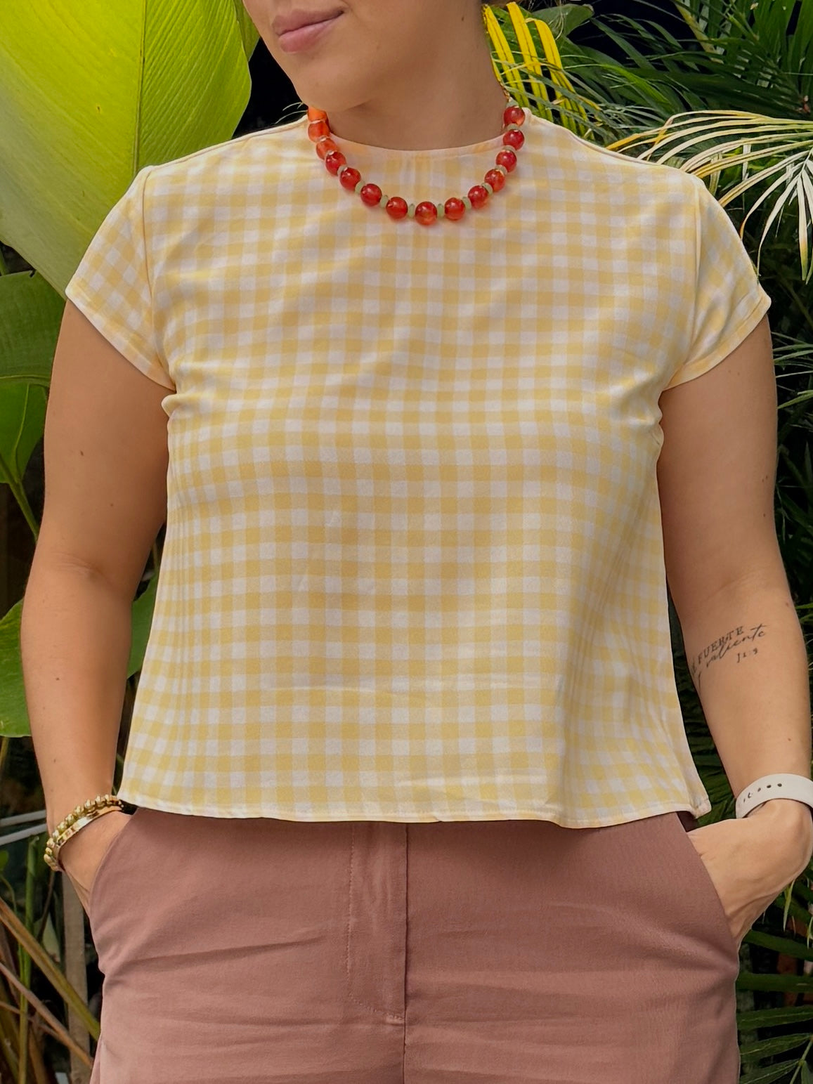 Blusa Bahía Amarillo