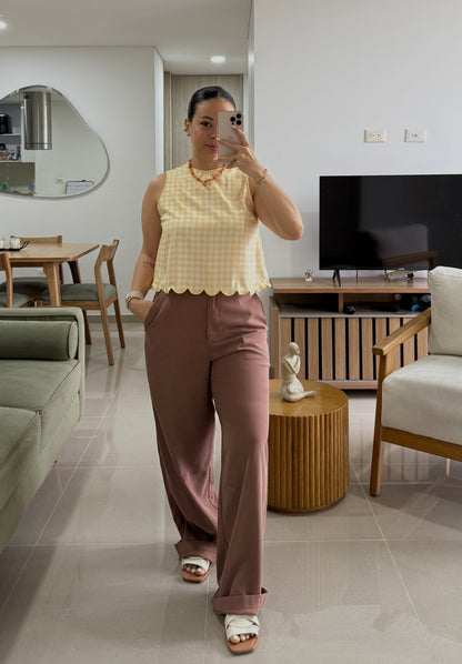 Blusa Mara Amarillo