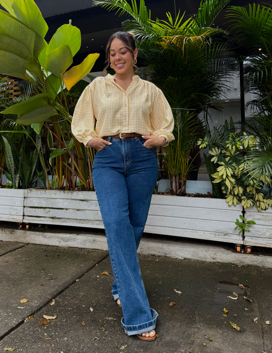 Camisera Camille Amarillo