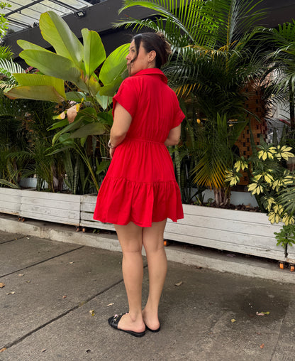 Vestido Emily Rojo