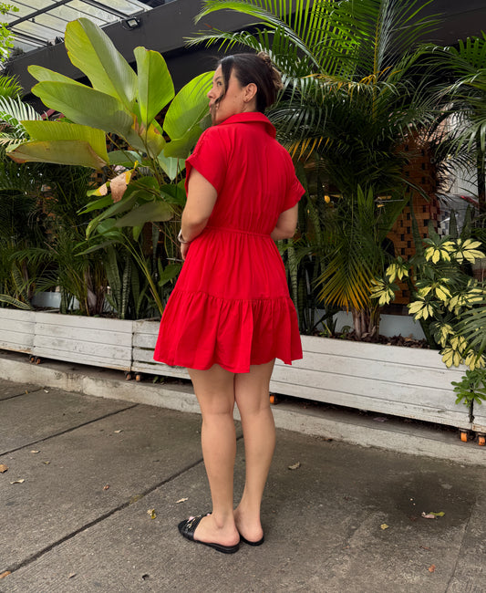Vestido Emily Rojo