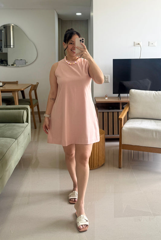 Vestido Denver Rosa