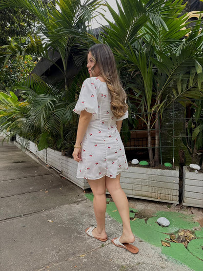 Vestido Florencia Cerezas