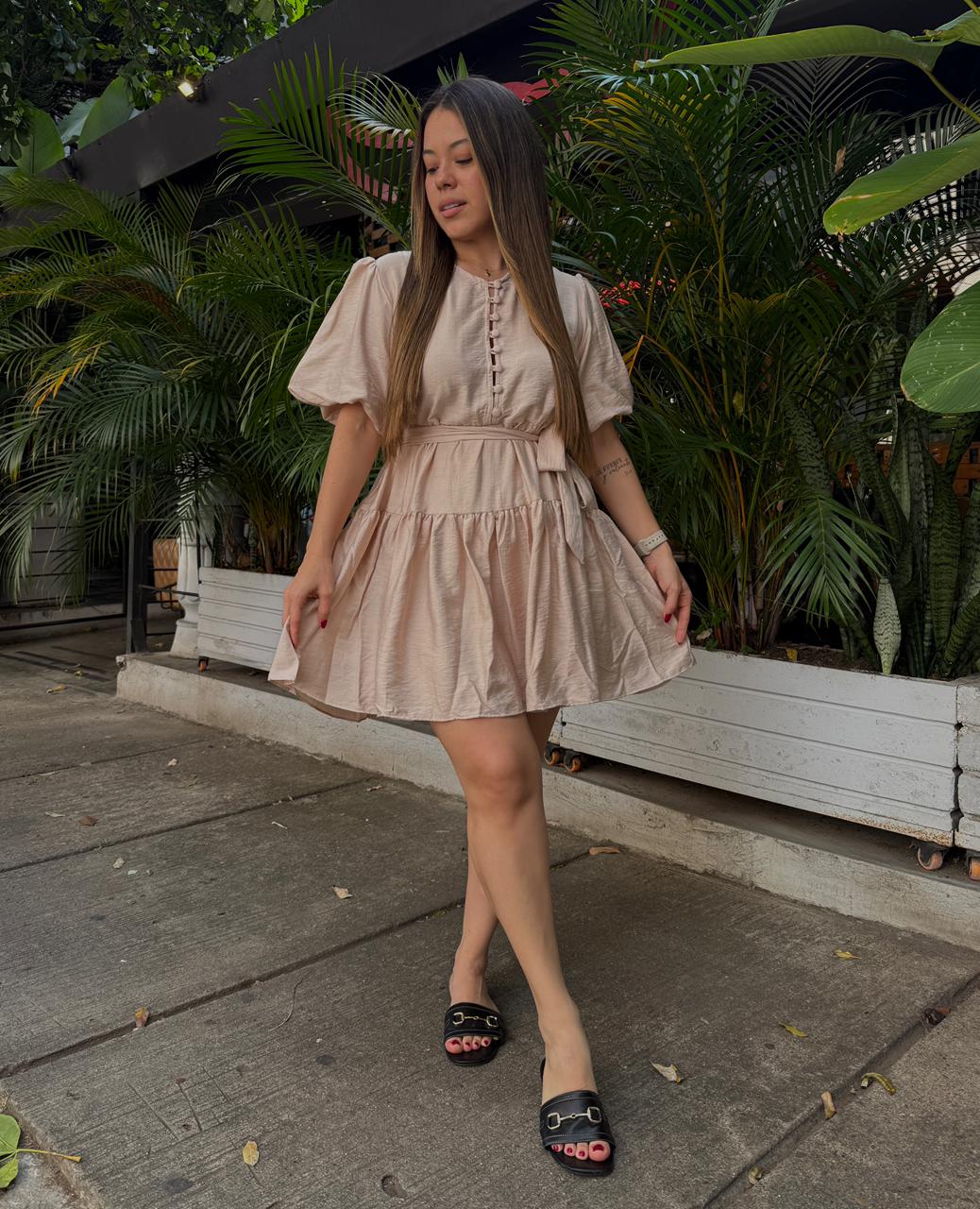 Vestido París Nude
