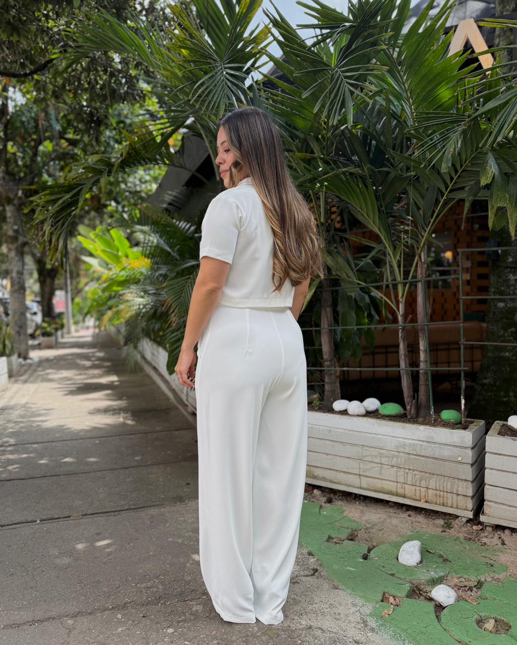 Set Abril Blanco
