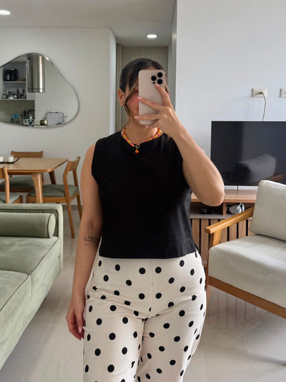 Blusa Malta Negra