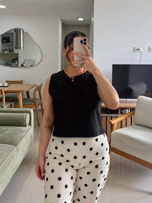 Blusa Malta Negra