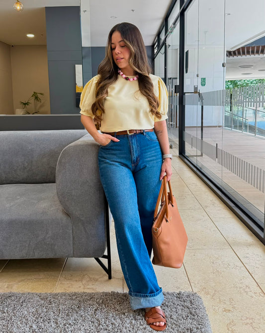Blusa Elisa Amarilla