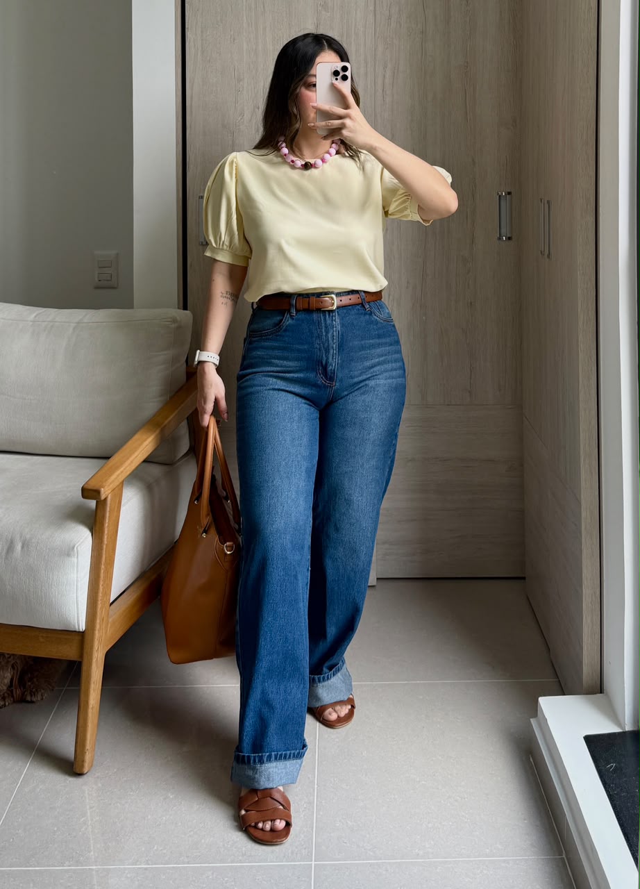 Blusa Elisa Amarilla