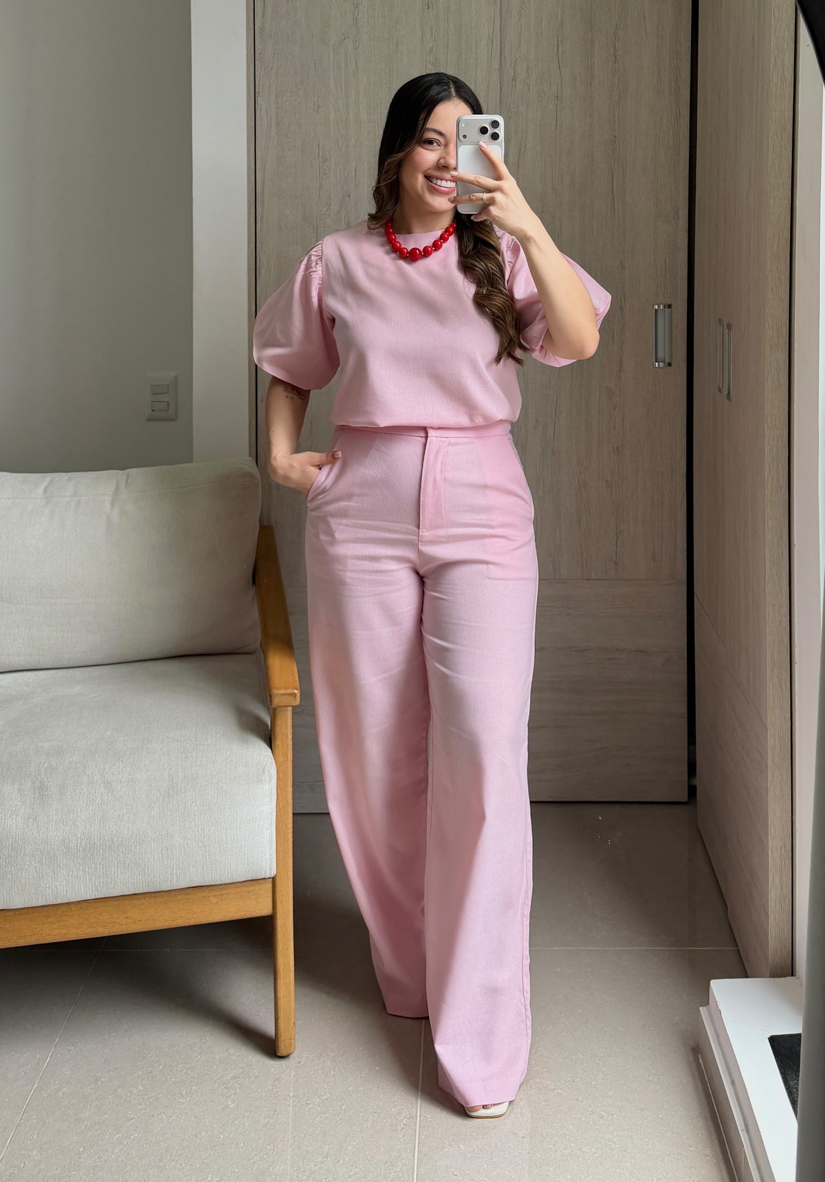 Set Toscana rosado