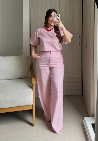 Set Toscana rosado