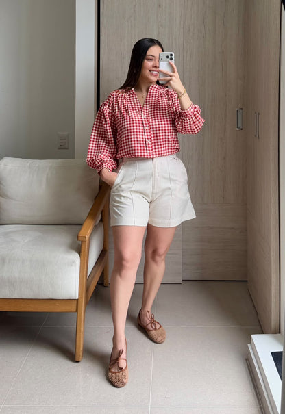 Camisera Camille Rojo